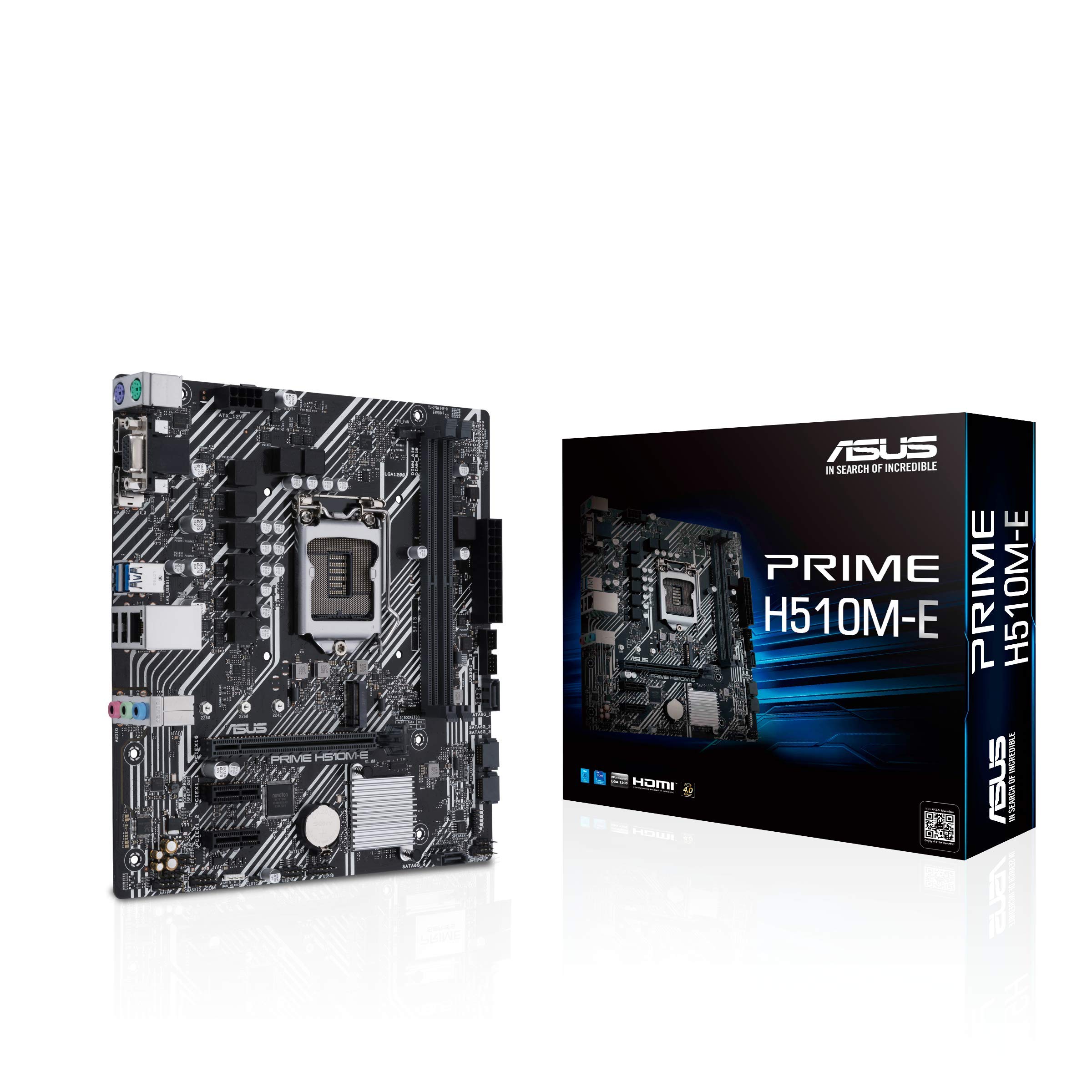 ASUS PRIME H510M-D (Intel LGA 1200, Gen 11, Gen 10)