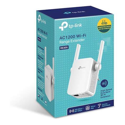 TP-Link RE305 AC1200 Wi-Fi Range Extender, Wall Plugged